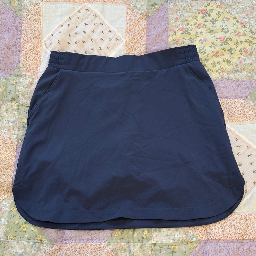 CALIA by Carrie Underwood Navy Mini Skirt